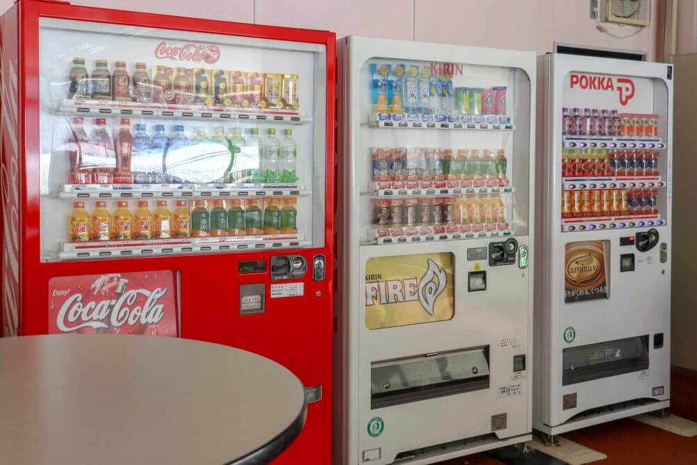 自動販売機コーナー